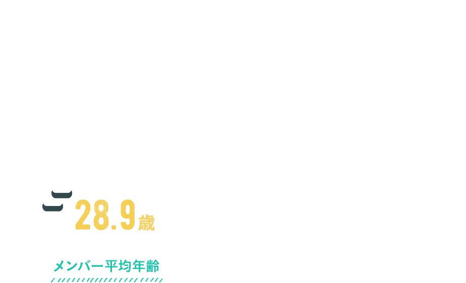 メンバー平均年齢